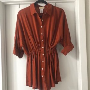 NWT L*Space Tobacco Pacifica Tunic